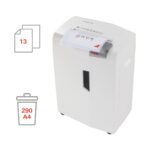 HSM Shredstar X13 4 x 37mm Cross Cut 13-Sheet Paper Shredder CD - Image 4