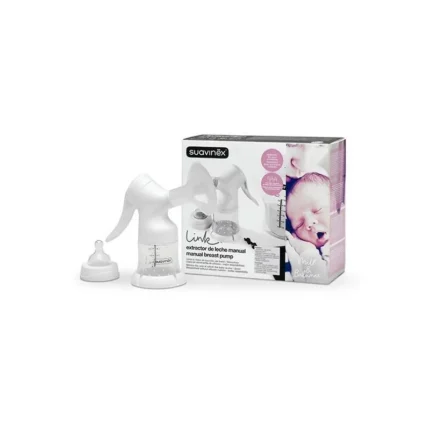 Suavinex Χειροκίνητο Μονό Θήλαστρο Λευκό 120ml