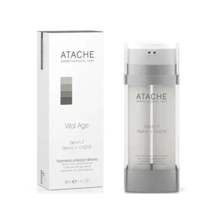 Atache Vital Age 2 CoQ10 Moisturizing & Anti-aging Serum Face with Retinol for Firming & Whitening 30ml