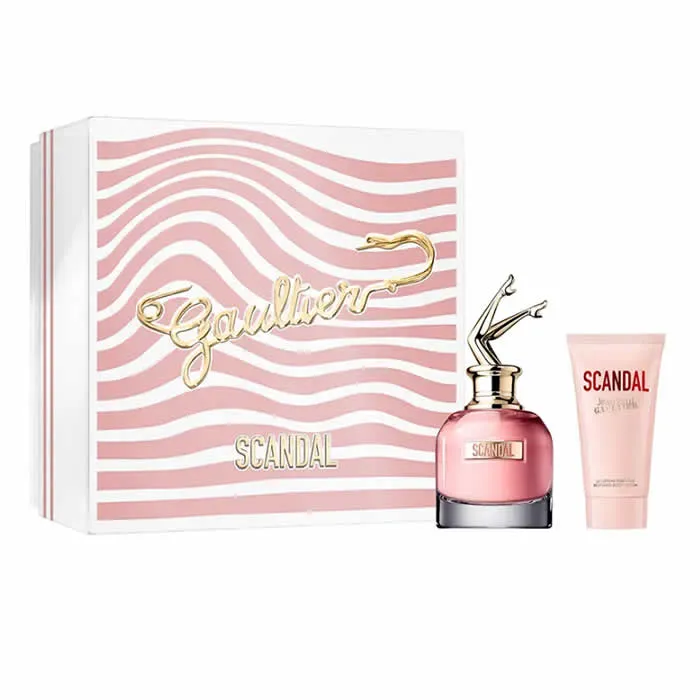 8435415091978.webp Jean Paul Gaultier Scandal Eau De Parfum Spray 50ml Set 2 Pieces - Image 1