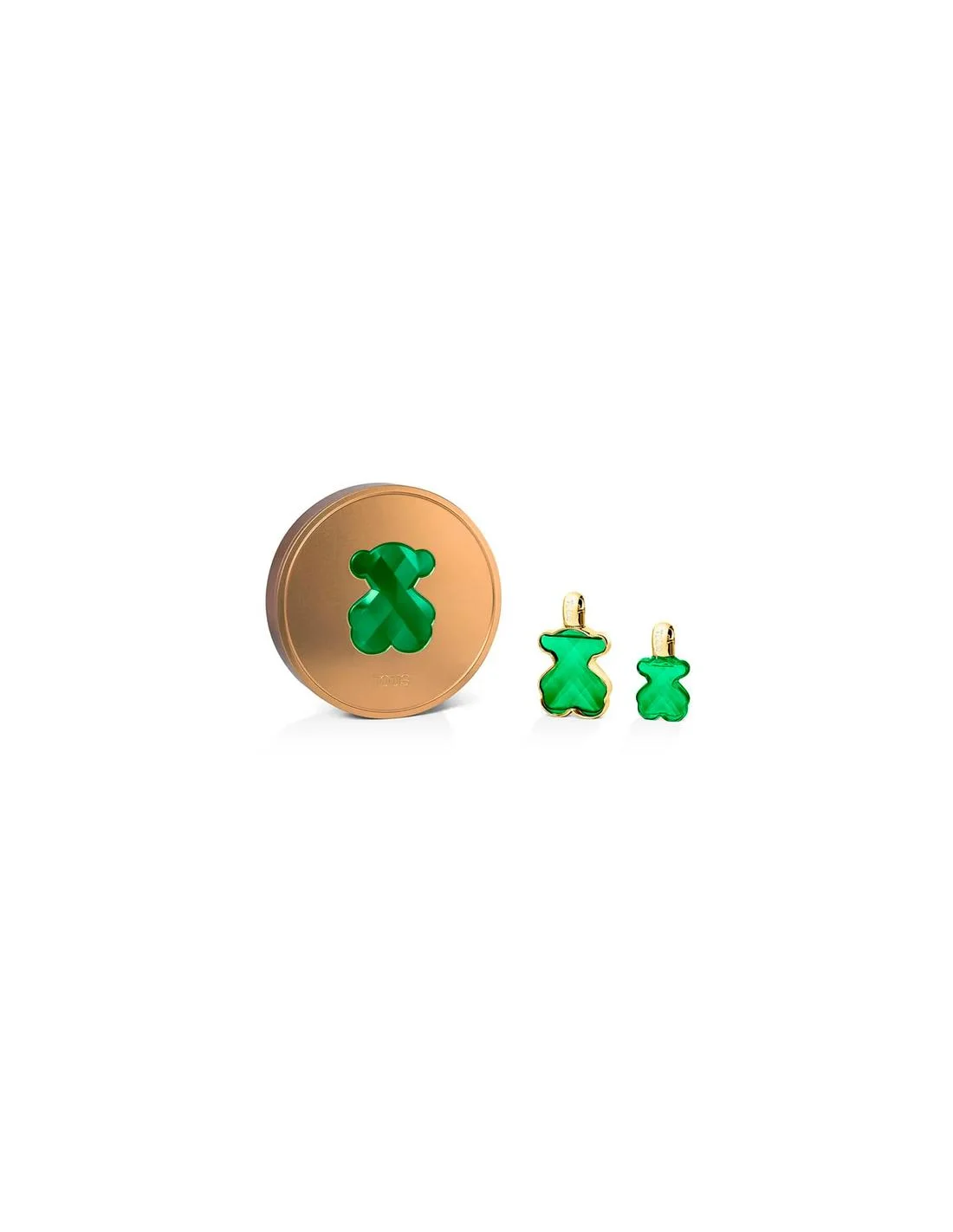 8436603334686.webp Tous Loveme The Emerald Elixir Set Caja Redonda Metalica - Image 1