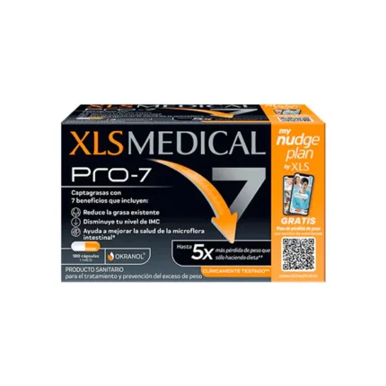 XLS Medical Pro 7 Supplement for Weight Loss 180 Tablets