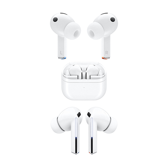 8806095661384.png Samsung Galaxy Buds3 Pro R630 - White - Image 1