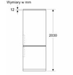 Bosch Fridge-Freezer 440lt Total NoFrost H203xW70xD66.7cm Inox KGN497ICT - Image 5