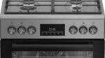 Beko Cooker 72lt with Natural Gas Hobs W60cm. Inox - Image 2