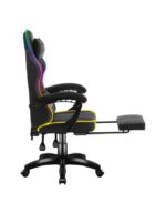 Huzaro HZ-FORCE 3.7 Artificial Leather Gaming Chair with RGB Lighting Black - Image 6