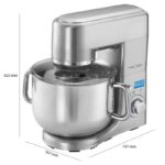 Profi Cook PC-KM 1096 Stand Mixer 1500W with Stainless Mixing Bowl 10lt - Image 4