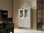 Cama VERA display cabinet 110x40x160 matt cashmere - Image 3