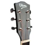 V-tone Semi-Acoustic Guitar Cutaway Black / Spruce - Image 10