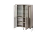 Cama VERA display cabinet 110x40x160 matt cashmere