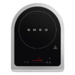 Smeg Επιτραπέζια Εστία Επαγωγική Μονή Μαύρη - Image 2