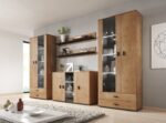 Cama sideboard 120 cm SOHO S7 lefkas oak/black - Image 4
