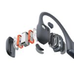 Shokz OpenRun Pro 2 Bone Conduction Bluetooth Handsfree Earphones with Sweat Resistance Black - Image 4