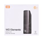 Western Digital Elements Desktop USB 3.0 External 3.5" HDD 6TB Black - Image 3