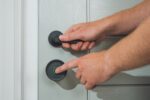 Yale Electronic Lock in Silver Colour with Bluetooth Connectivity - Image 10