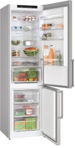 Bosch Fridge-Freezer 363lt Total NoFrost H203xW60xD66.5cm Inox KGN39VIBT