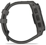 Garmin Instinct E 45mm Waterproof Smartwatch with Heart Rate Monitor (Black with Charcoal Band) - Image 5