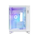 Chieftec Visio GM-30W-TG-OP Cube Κουτί Υπολογιστή με Πλαϊνό Παράθυρο Λευκό - Image 3