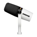 Shure MV7+ Δυναμικό Microphone Shock Mounted for Vocals in White Color - Image 2