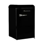 Ravanson Retro Mini Bar 118lt H86xW54.5xD58.5cm Black LKK-120ERB - Image 2