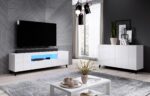 Cama sideboard 2D REJA white gloss/white gloss - Image 7