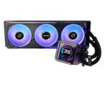 ASRock Phantom Gaming 360 LCD Water Cooling System AIO CPU with Triple Fans 120mm and ARGB Lighting - Image 3