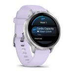 Garmin Venu 4 Stainless Steel 41mm Waterproof Smartwatch with Heart Rate Monitor (Silver with Periwinkle) - Image 5