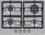 Bosch Serie 4 Natural Gas Cooktop Autonomous 60x52εκ. Silver - Image 2