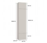 HAGA IV 3SZ1W Cashmere Wardrobe - Image 5