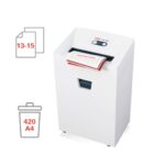 HSM Pure 420 4.5x30mm Strip Cut 15-Sheet CD and Paper Shredder - Image 7