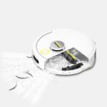Karcher RVC 3 Robot Vacuum Cleaner with Sensors & Mapping Laser & Suction Power 15000Pa White - Image 2