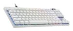Logitech Pro X TKL Hall Effect Gaming Keyboard Tenkeyless with Magnetic switches and RGB lighting (English US) White - Image 3