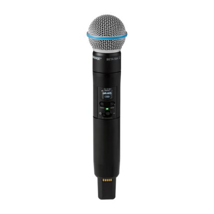 Shure SLXD24+E/B58-G65 - digital wireless system with a handheld transmitter/microphone (470–606 MHz)