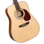 Cort Semi-Acoustic Guitar Earth 70 Natural - Image 3