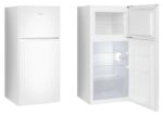 Amica Double Door Refrigerator 167lt NoFrost H123xW54xD57cm White FD2015.4(E) - Image 17