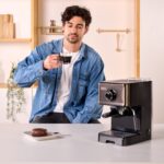 Black & Decker BXCO1200E Automatic Espresso Machine 1200W Pressure 15bar Gray - Image 22