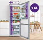 Bosch Fridge-Freezer 440lt Total NoFrost H203xW70xD66.7cm Black KGN49LBCF - Image 16