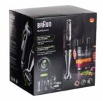Braun Multiquick 9 Hand Blender with Inox Rod 1200W Black - Image 2