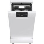 MPM Freestanding Dishwasher for 10 Place Settings W45xH85cm White - Image 2