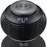 N'Oveen Pedestal Fan 20W With Remote Control Black - Image 6