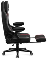 Huzaro Force 4.6 Carbon Fabric Gaming Chair with Footrest Black - Image 3