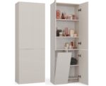 BATHROOM CABINET NEL DD 1K BASKET CASMERE COLOUR LONG DOORS - Image 7
