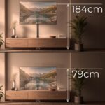 Maclean Energy MC-866T Wall TV Mount with Arm up to 80" and 60kg - Image 7