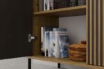 KAMARO 2D SLIM chest of drawers  cashmere colour - Image 7