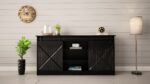Chest of drawers 160x80x35 GRANERO black/black gloss - Image 4