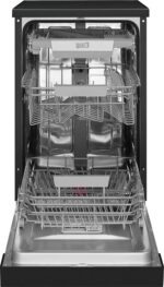 Amica Freestanding Dishwasher for 10 Place Settings W44.8xH84.5cm Black - Image 4