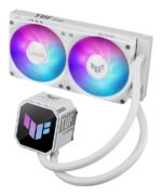 Asus TUF Gaming LC III 240 Water Cooling AIO CPU With 2 Fans 120mm And ARGB Lighting White - Image 5