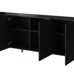 Cama Commode PAFOS 200x42x82 Black matt