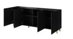 Cama Commode PAFOS 200x42x82 Black matt