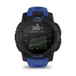 Garmin Instinct 3 AMOLED Aluminium 45mm Αδιάβροχο Smartwatch με Παλμογράφο (Black/Bolt Blue Band) - Image 10